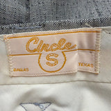 Circle S Mens Gray Wool Blend Western Suit Jacket & Pants Midweight Size 50R