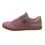 GBG Los Angeles Women’s Pink Rhinestone Quilted Low-Top Sneakers Size 9M