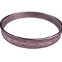 Monet Womens Silver Tone Metal Diamond-Patterned Bangle Bracelet