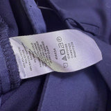 Ann Taylor Womens Navy Petite-Curvy Fit Pants Classic Style Size 8P