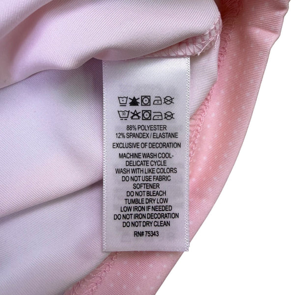 MSX By Michael Strahan Mens Pink Performance Polo Shirt Size XL