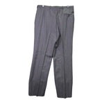 Saint Laurent Mens Gray Wool Pinstripe Blazer & Pants Suit Classic Fit