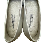 Walking Cradles Women’s Bone Leather Comfortable Slip-On Flats Shoes Size 10N