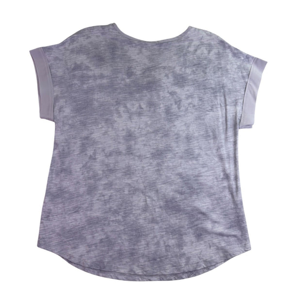 Jones New York Womens Light Gray Casual Pocket Tee Size L