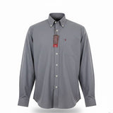 Nordstrom Mens Blue Cotton Button-Down Dress Shirt Size 17 1/2 34