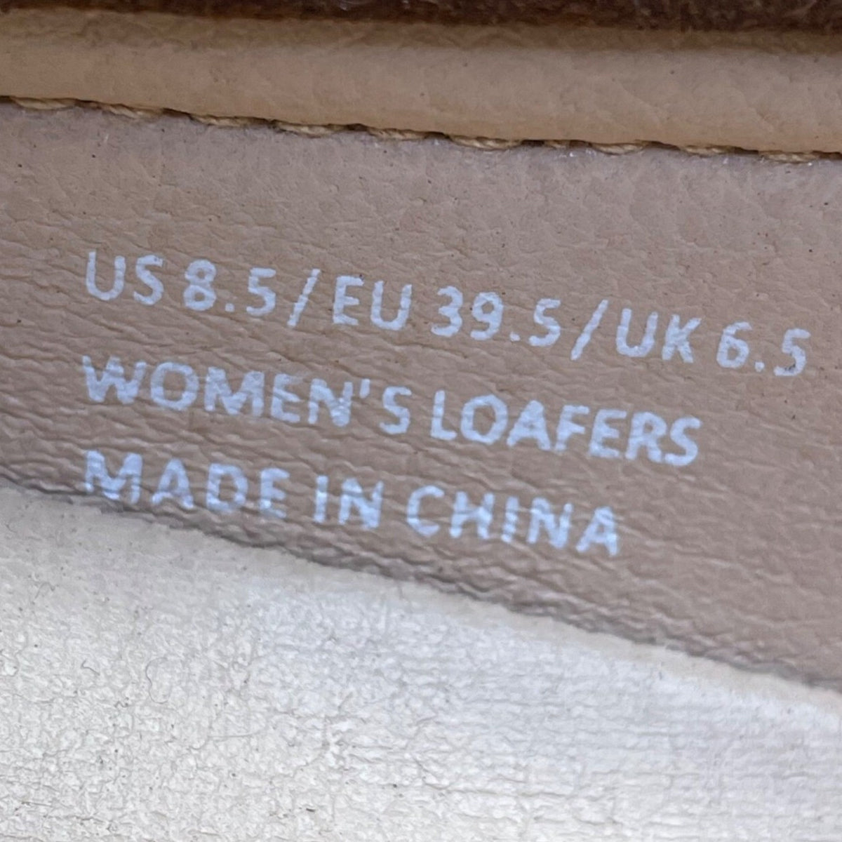 Osslue Women's Brown Suede Loafers Comfortable Lightweight Penny Slip-On Sz 8.5
