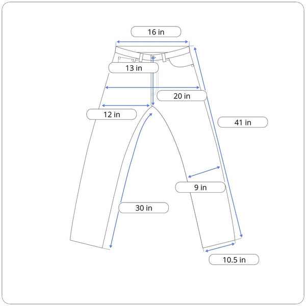 Everlane Mens Blue Denim Slouch Bootcut Jeans 30 Regular New
