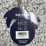 USA Palm Mens Grey Reversible Sherpa Fleece Pullover 6-Way Stretch Warm Sz L