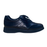 Salvatore Ferragamo Florence Men’s Black Leather Lace-Up Sport Shoes Size 12D