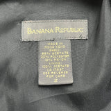 Banana Republic Womens Black Acetate Blend Short Sleeve Shift Dress Size 2
