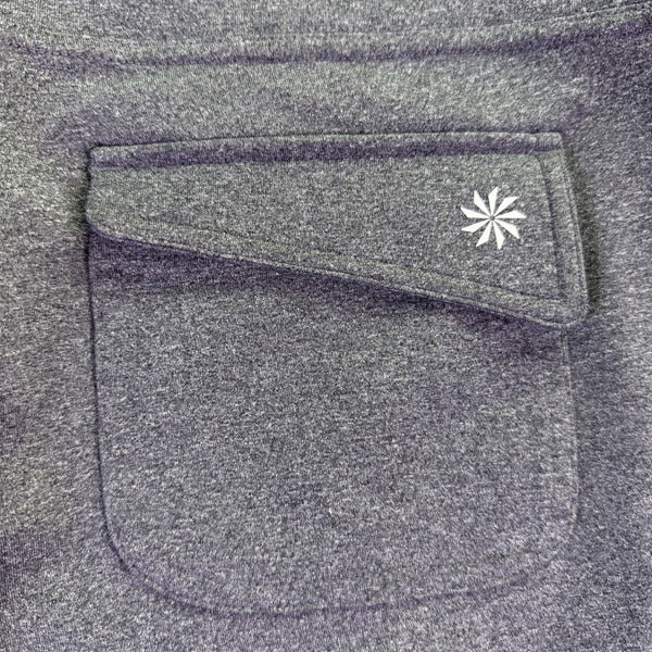 Athleta Womens Gray Nylon Blend Yoga Pants Flare Leg Stretch Activewear Size XL