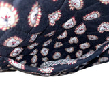 Vera Bradley Women’s Black Quilted Paisley Floral  Adjustable Crossbody Bag