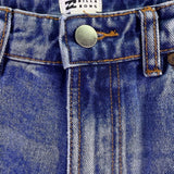 Billabong Womens Blue Denim High Waist Wide Leg Jeans Size 27