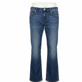 Premium Denims Goods Mens Denim Studded Jeans Boot Cut Embellished Size 38