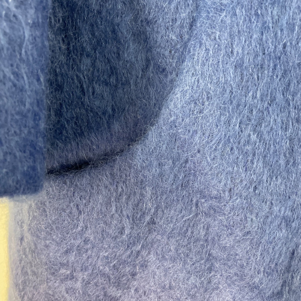 Vintage Sandison Womens Blue Double-Breasted Coat With Buttons