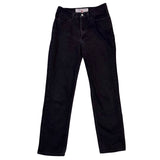 Guess Jeans Mens Black Denim Pants Classic Fit Cotton Narrow Leg Size 30