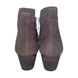 Blondo Women’s Brown Suede Waterproof Block Heel Valli 2.0 Ankle Booties Size 9M