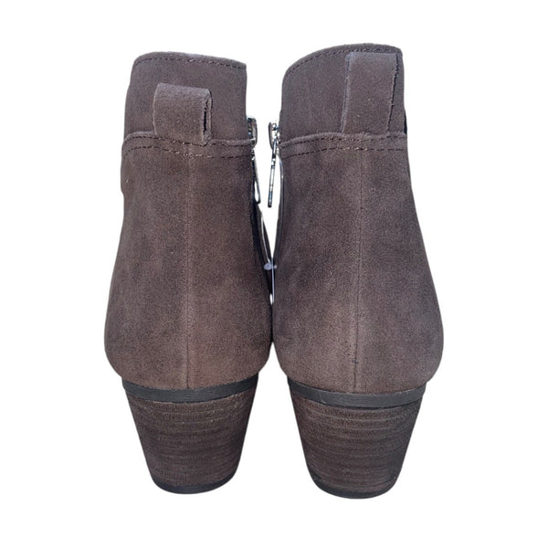 Blondo Women’s Brown Suede Waterproof Block Heel Valli 2.0 Ankle Booties Size 9M