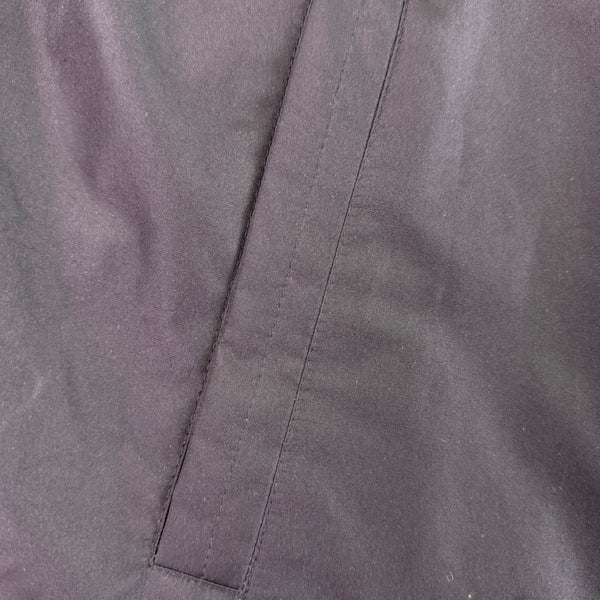 Perry Ellis Mens Black Polyester Zip-Up Jacket Lightweight Casual Fit Size L