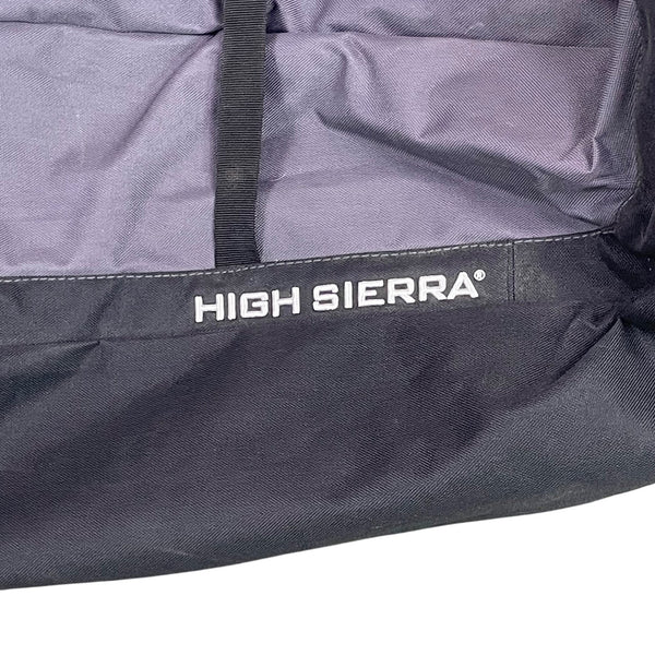High Sierra Unisex Black Polyester/Canvas Ski & Boot Backpack Set For Winter