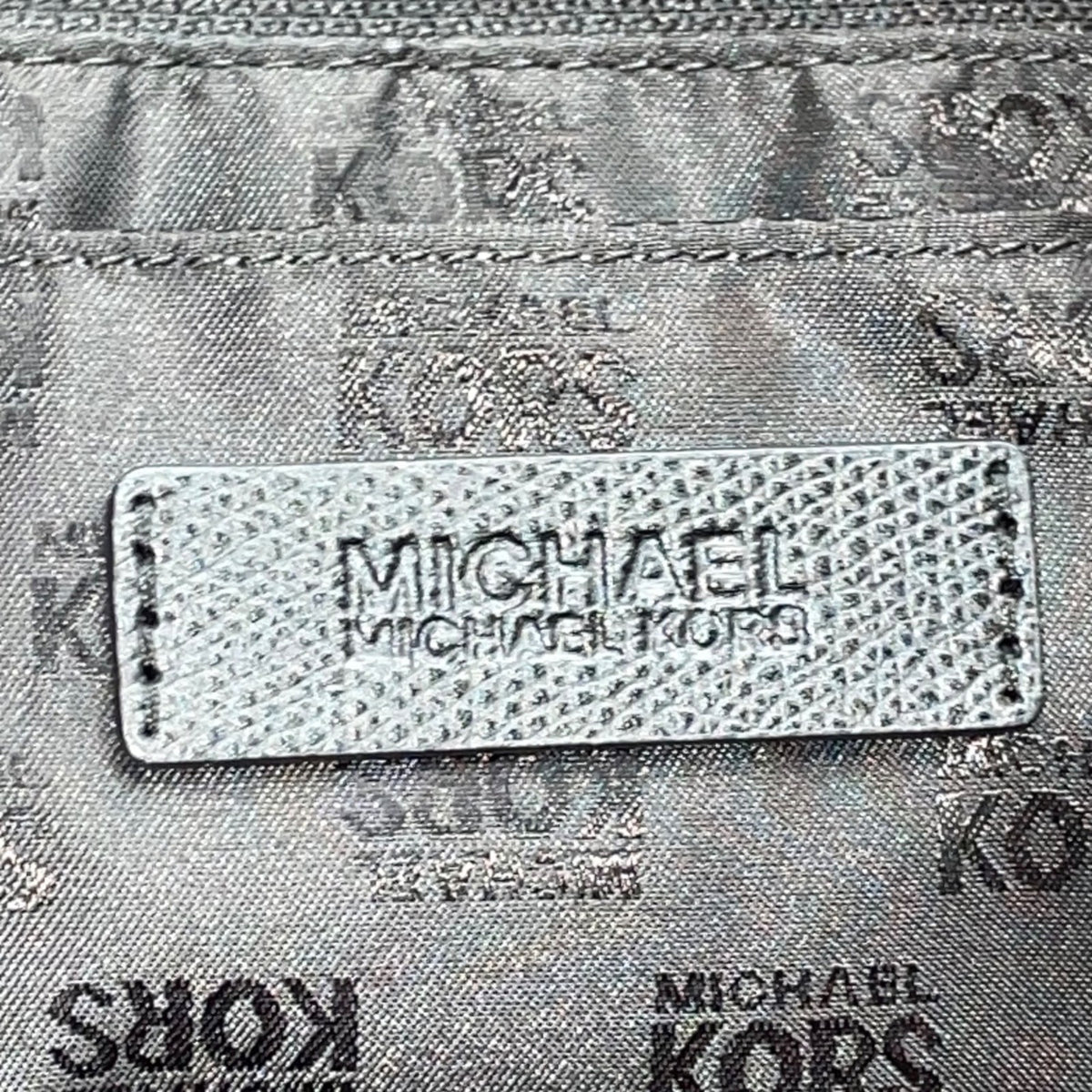 Michael Kors Women’s Black Leather Gold Hardware Double Handles Tote Bag