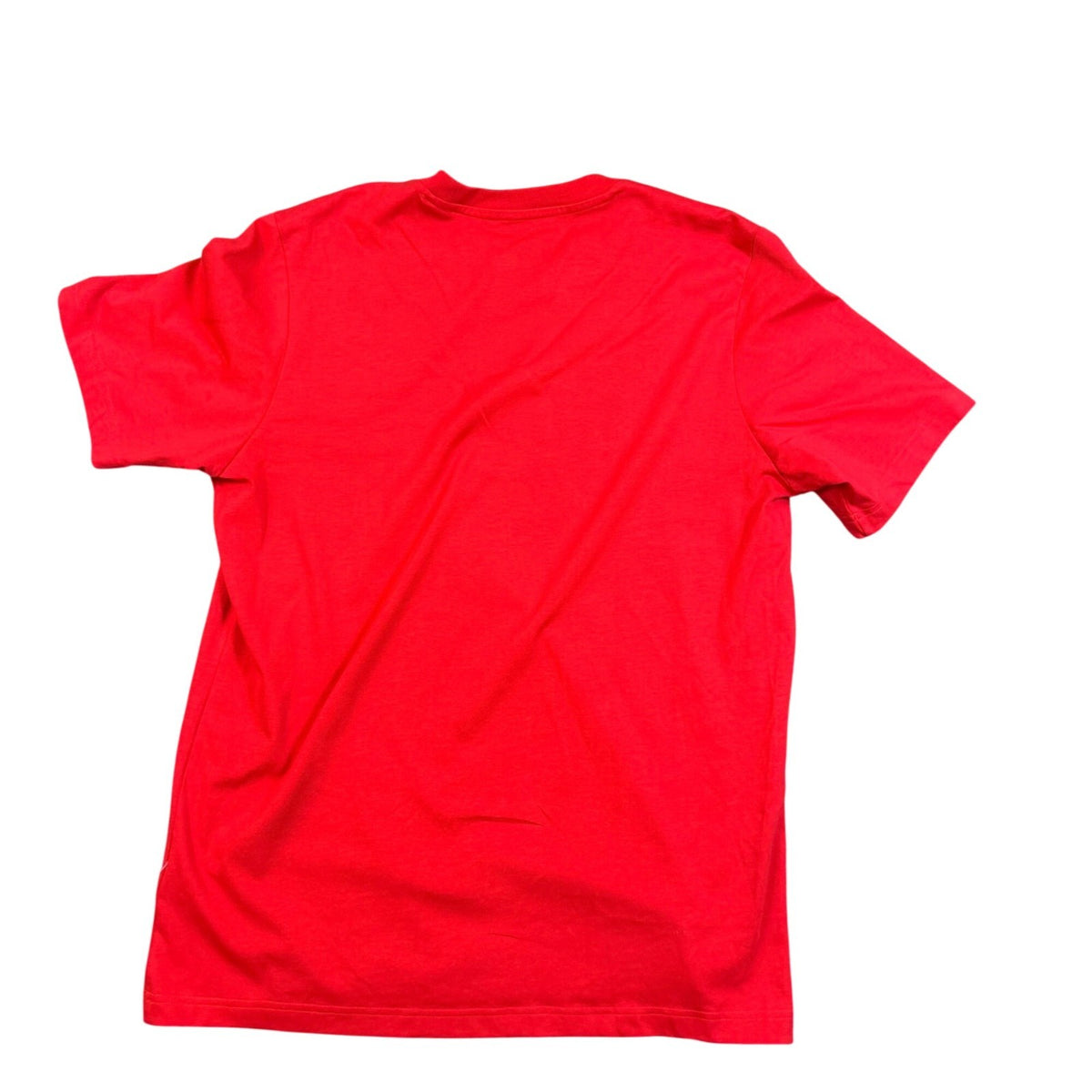 Adidas Mens Red Cotton Arsenal Graphic T-Shirt  Sportswear Casual Size M