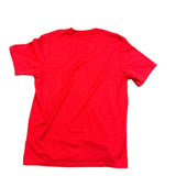 Adidas Mens Red Cotton Arsenal Graphic T-Shirt  Sportswear Casual Size M