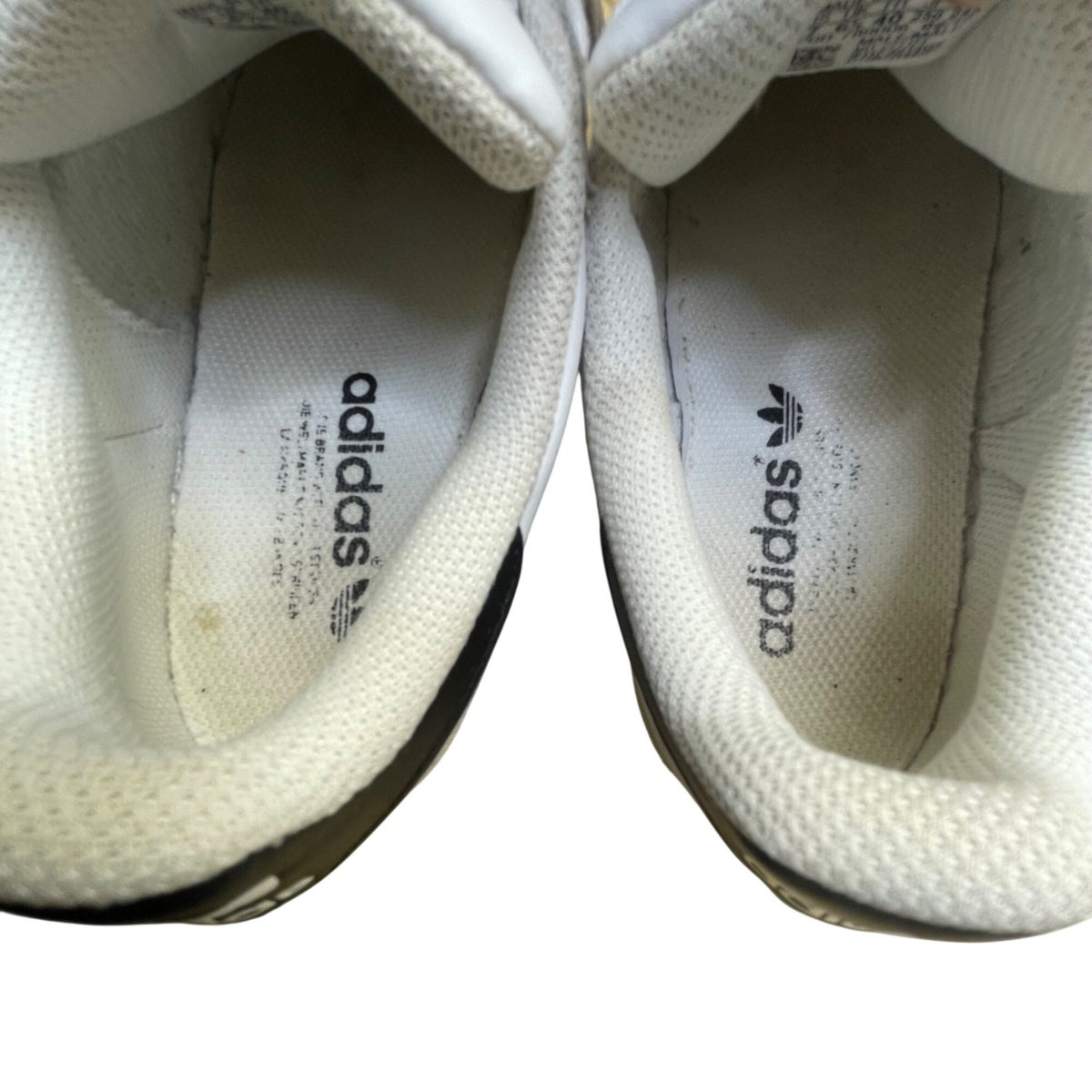 Adidas Men’s White & Black Leather Classic Shell Toe Superstar Sneakers Size 7