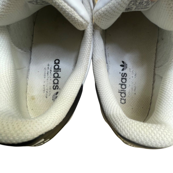 Adidas Men’s White & Black Leather Classic Shell Toe Superstar Sneakers Size 7