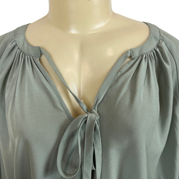 Prologue Women’s Olive Green Long Sleeve Blouse Shirt Sz XL - NWT