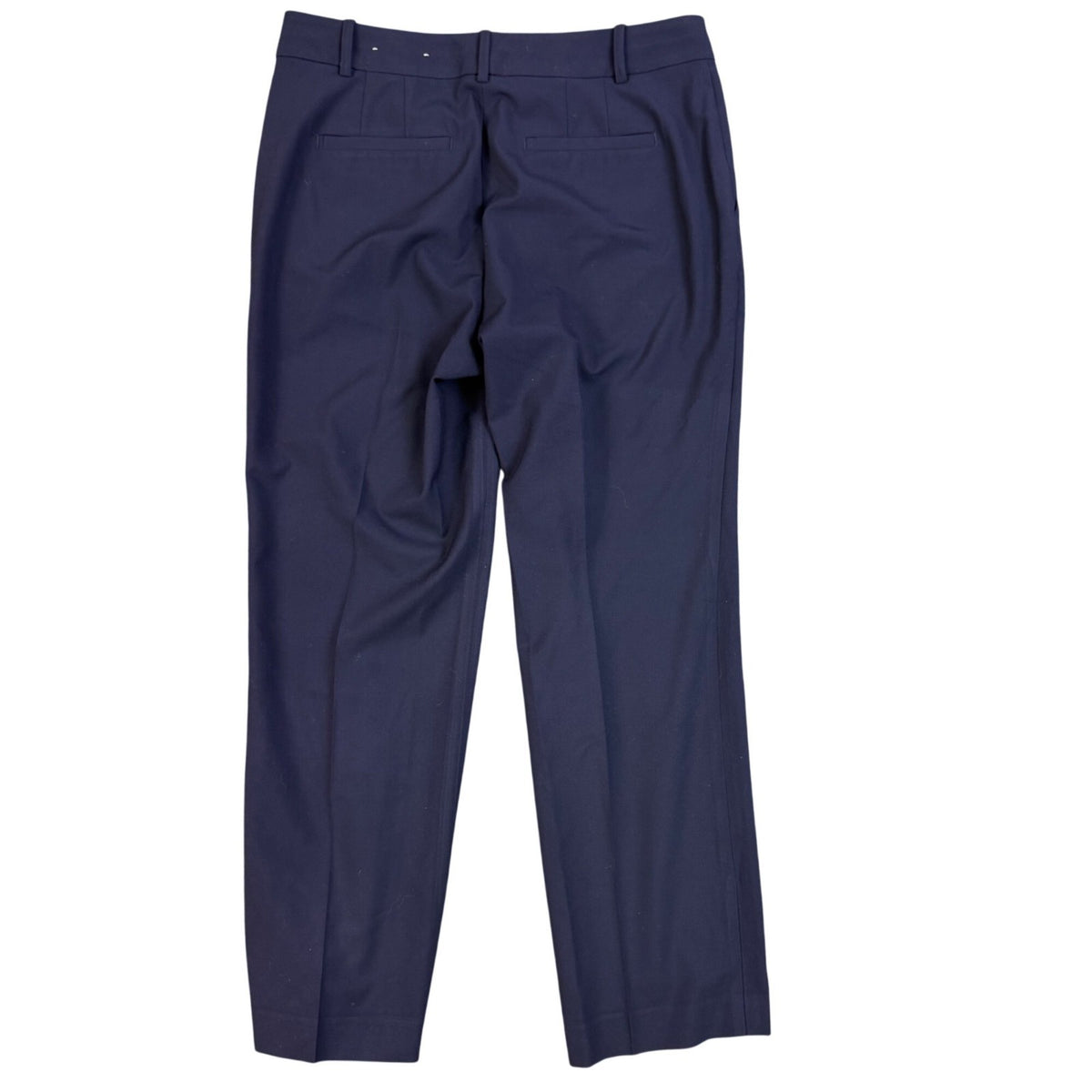 Ann Taylor Womens Navy Petite-Curvy Fit Pants Classic Style Size 8P