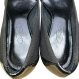 Circa Joan & David Women’s Black Fabric Upper Wedge Pumps Size 7M