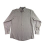 The Arrow Company Mens Beige Button-Up Shirt Slim Fit 15 1/2 34/35