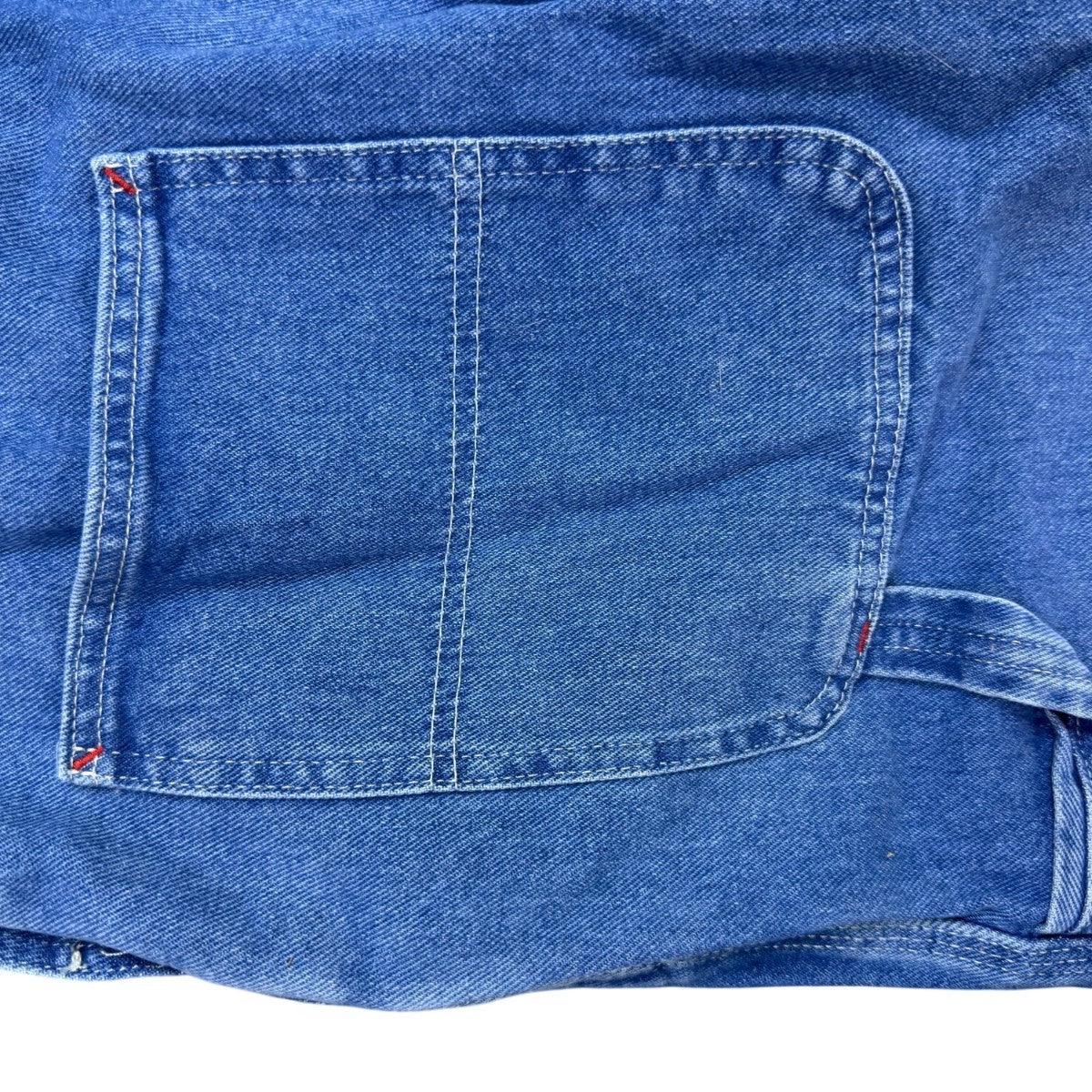 Dickies Mens Blue Denim Workwear Relaxed Fit Bib Overalls Sz 30x30