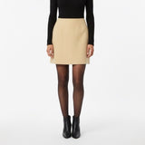 David N Womens Camel 100% Camelhair Knee Length Skirt Made In Romania Size 10