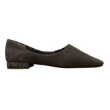 Seychelles Women’s Gray Suede Leather Low Heel Flats Size 8.5