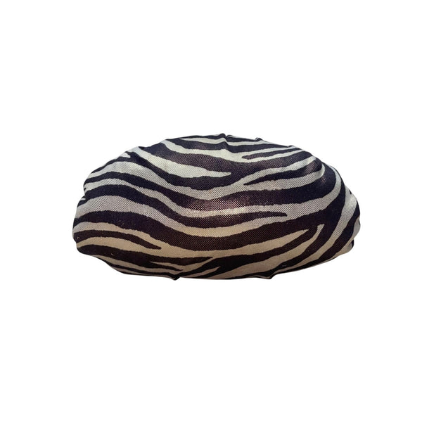 Chicos Women’s Brown & Gold Polyester Zebra Print Mini Crossbody Clutch Bag