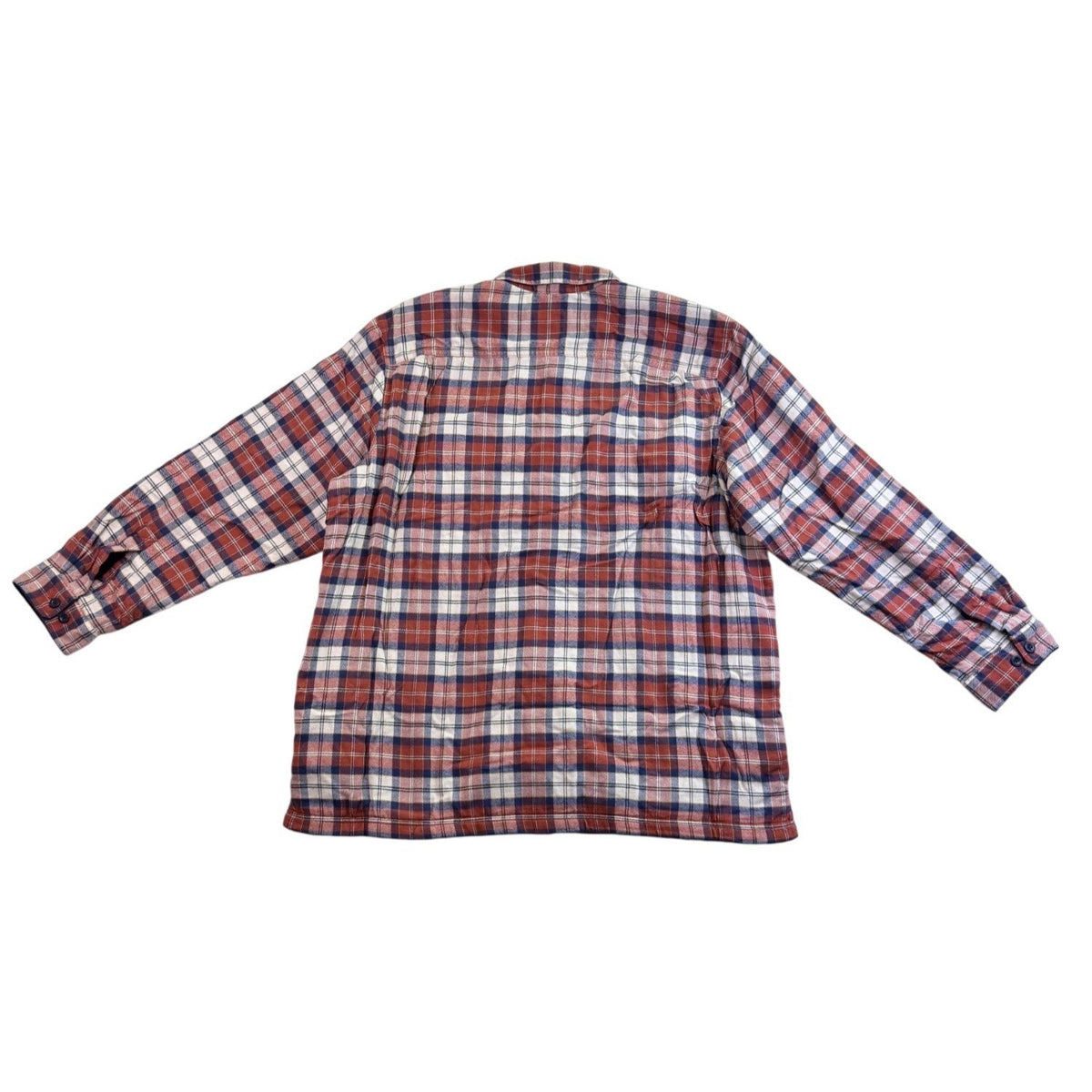 L.L. Bean Mens Russet Plaid Flannel Shirt Reg Traditional Fit Sz XXL