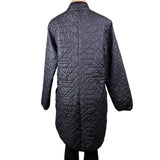 Nike Womens Black Quilted Bomber Jacket Lightweight Outerwear Casual Sz XL