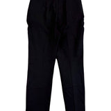 Chicos Womens Black Rayon Blend Slim Pants Slim Mid-Rise  Size 1.5 US 10