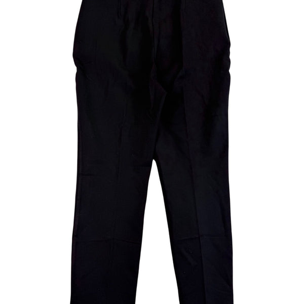 Chicos Womens Black Rayon Blend Slim Pants Slim Mid-Rise  Size 1.5 US 10