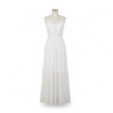 Abercrombie & Fitch Womens White Maxi Dress With Spaghetti Straps Size S