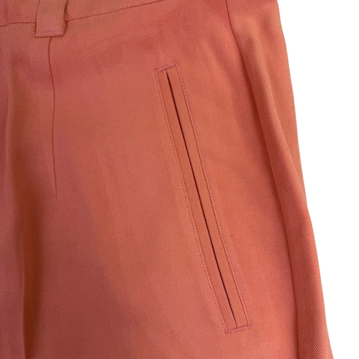 Tommy Bahama Womens Coral  Shorts Lightweight High Waist Design Size 14