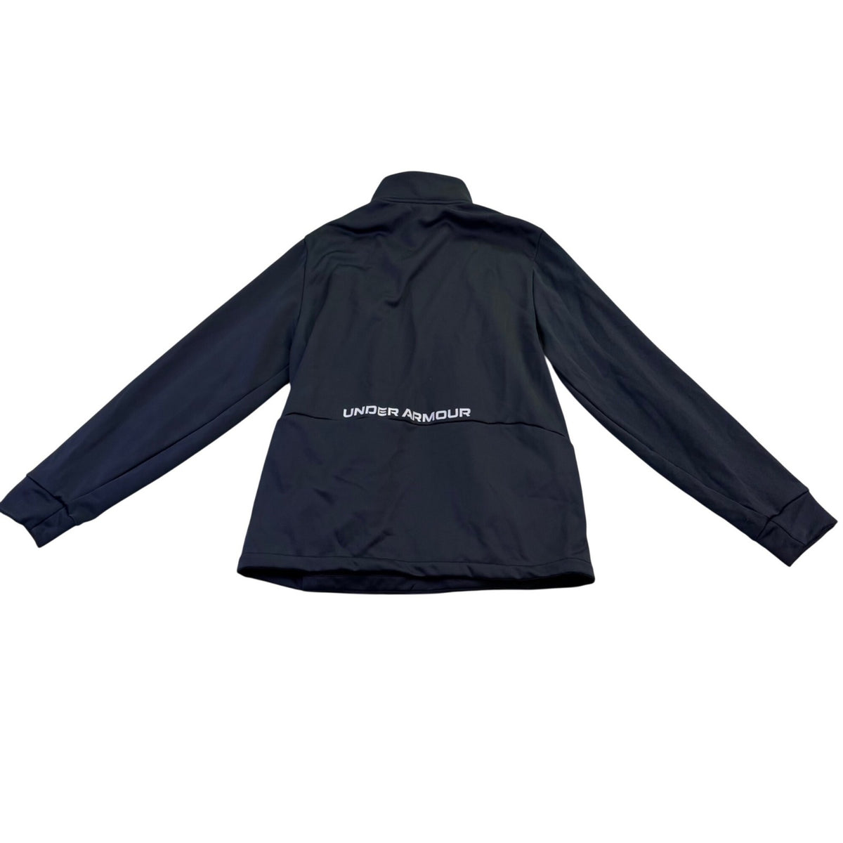 Under Armour Mens Black Polyester Pullover Jacket Size L