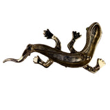Liz Claiborne Womens Green Rhinestone Gecko Brooch Pin With Box Metal Jewelry