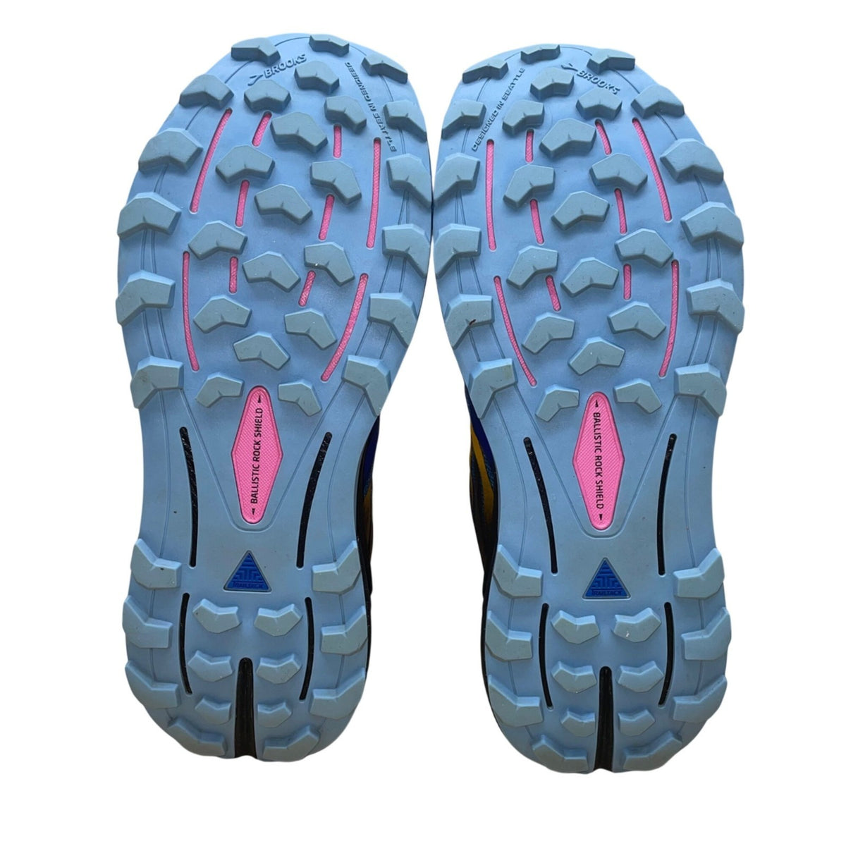 Brooks Men’s Blue Trail Cushioned Lace Up Cascadia 16 Running Shoes Size 10.5