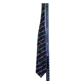 Ralph Marlin Mens Multicolor Polyester Novelty Tie 