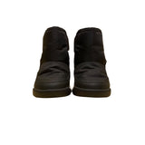 Sorel Boys Black Faux Fur Insulated Waterproof Slip-On Winter Boots Size 7