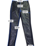 Lauren Ralph Lauren Womens Black Faux Leather-Front Stretch Pants Sizze 6