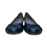 Natural Soul Women’s Black Slip-On All Thru Comfort Girly Flat Shoes Size 10M
